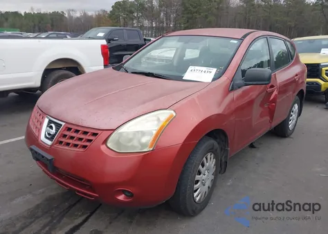 2009 Nissan Rogue S из США, поврежденный, VIN JN8AS58T89W044711